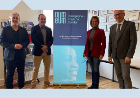 Visite de Madame la Vice-Présidente du Conseil Régional de Bourgogne Franche-Comté, Océane CHARRET-GODARD